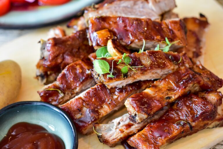 Beef Ribs with Memphis BBQ Dry Rub
